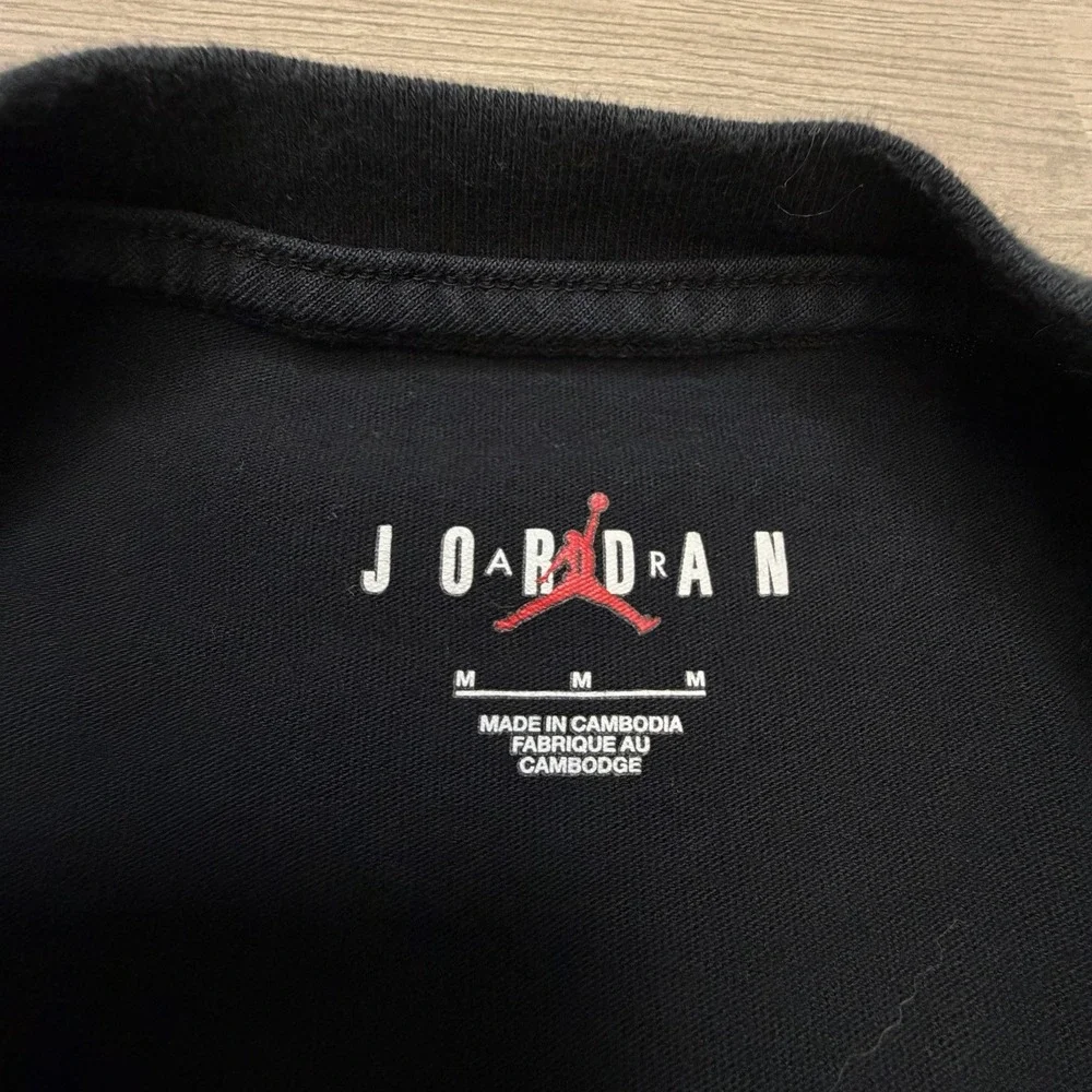 Nike Air Jordan X PSG Paris Saint Germain Long Sleeve T-Shirt Mens M DB6512-010